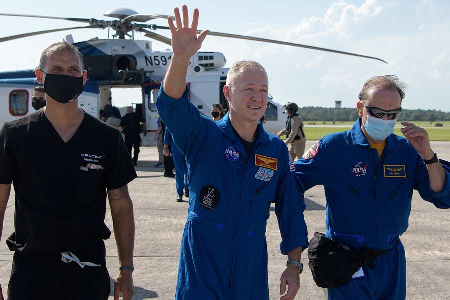 A Photograph of Anil Menon.