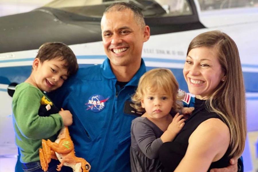 A Photograph of Anil Menon.