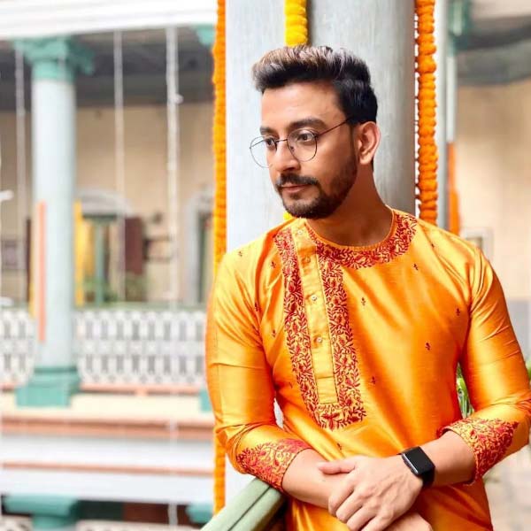 A Photograph of Tollywood Actor Bonny Sengupta.