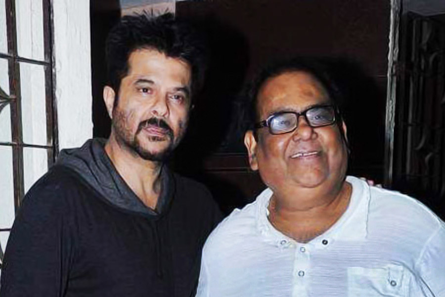 Satish Kaushik and Anil Kapoor
