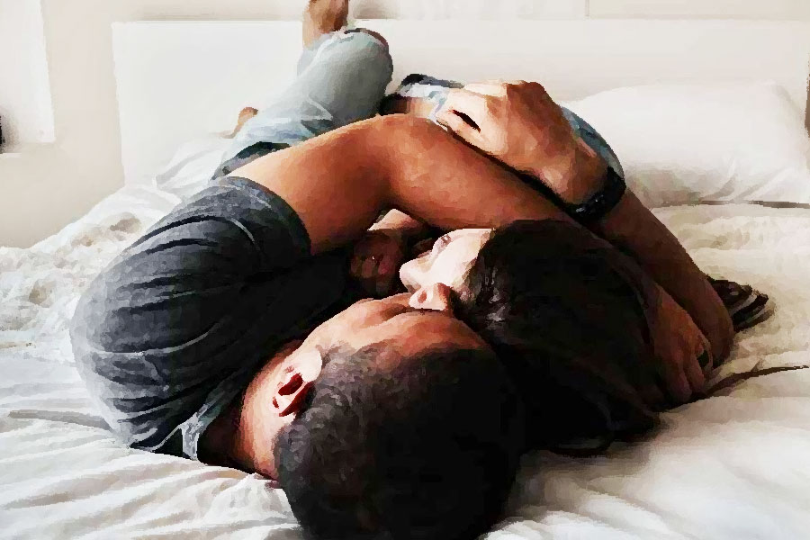 Australian woman who never had sex with anyone except husband is now sleeping with multiple men.