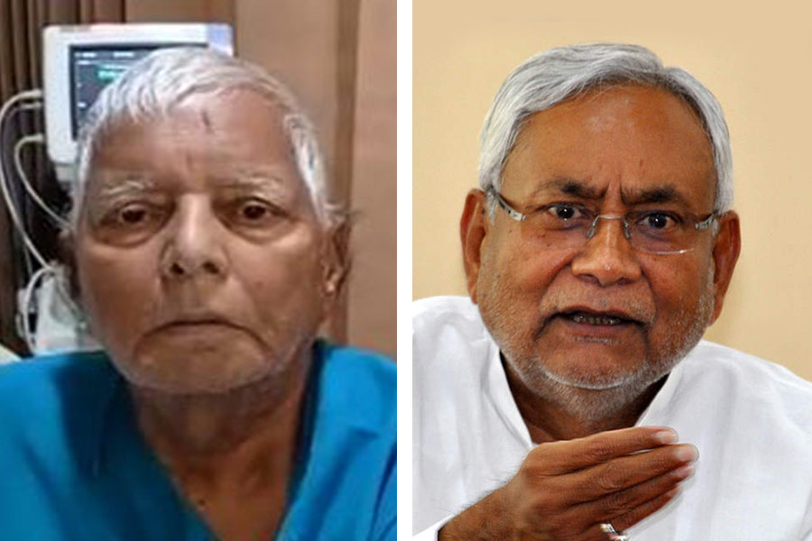 File image of Lalu Prasad Yadav and Bihar CM Nitish Kumar 