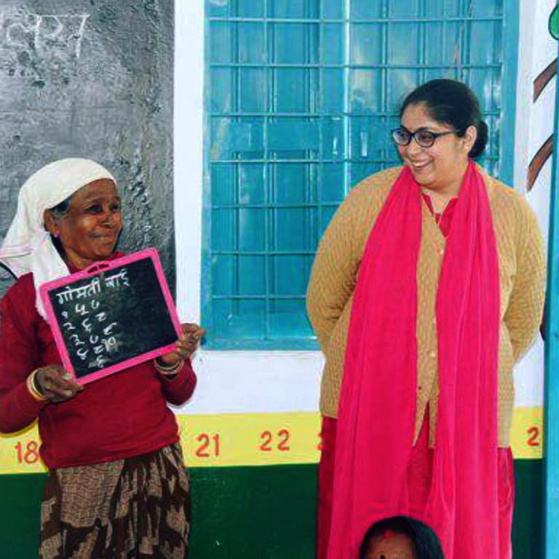 IAS Harshika Singh is trying very hard to spread literacy in Mandla District of Madhya Pradesh.