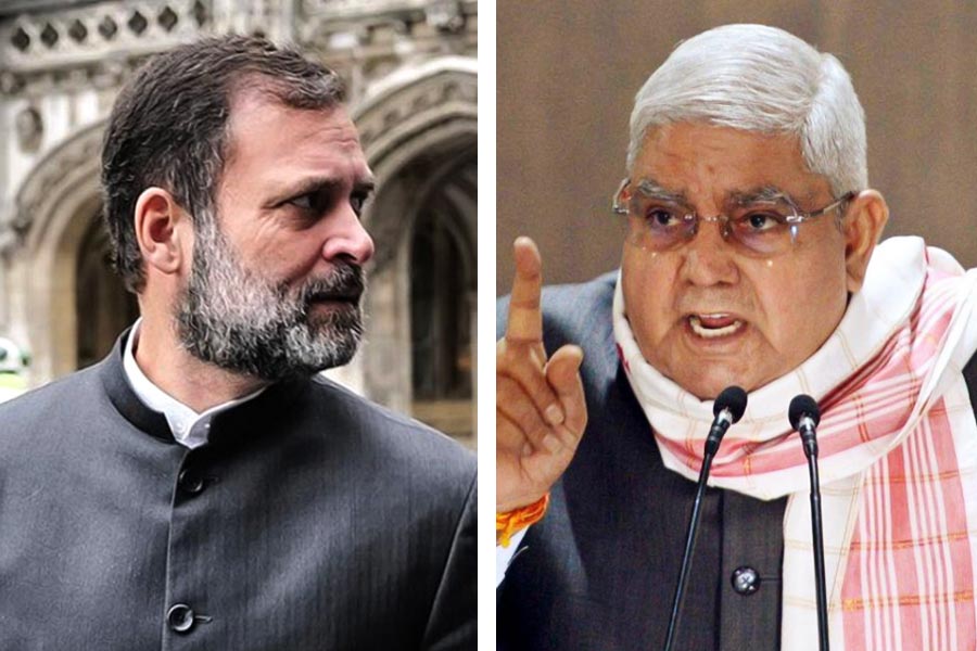 Need medicine, Jagdeep Dhankhar jabs Rahul Gandhi over comments on muted microphone in parliament 
