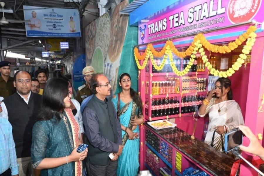 Picture of Trans Tea Stall inauguration