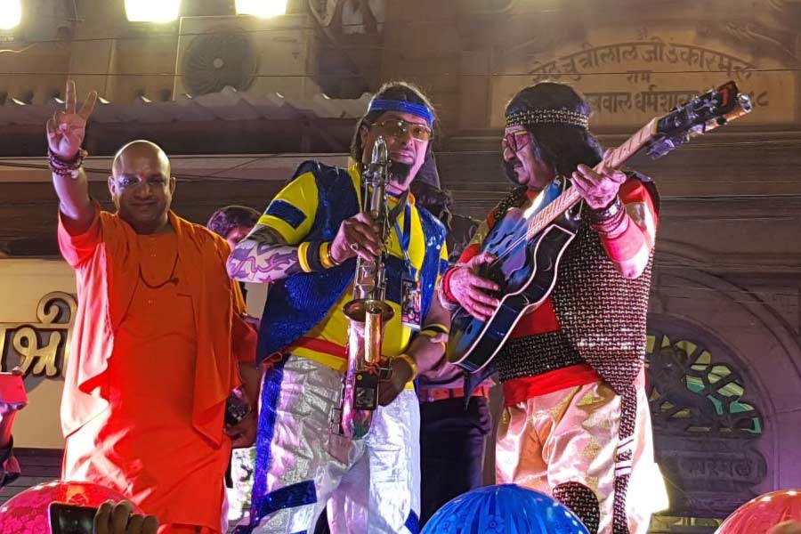 File image of Kailas Vijayvargiya as Elvis 