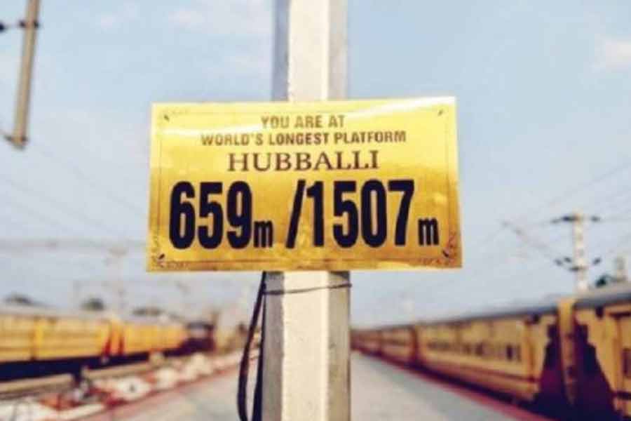 photo of Hubballi station 