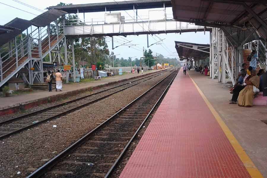 representative photo of railway station.