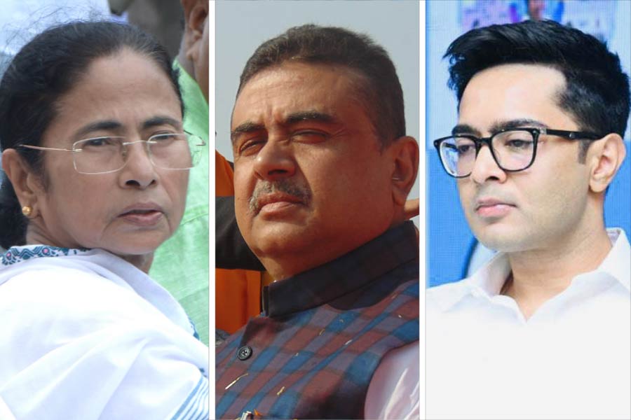 Suvendu Adhikari attacks Mamata Banerjee and Abhishek Banerjee and got a befitting reply from TMC on Nandigram Day