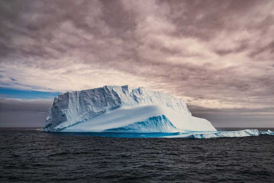 Iceberg bigger than London seen floating away 150 km south from Antarctica.