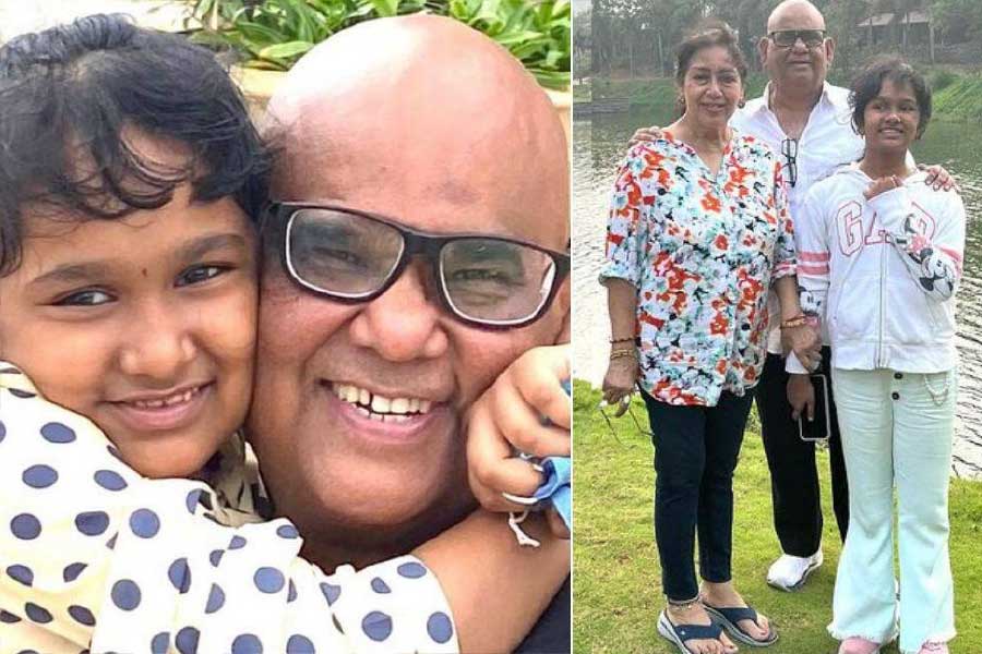 Satish Kaushik’s daughter deletes her Instagram account within a week after her father’s death.