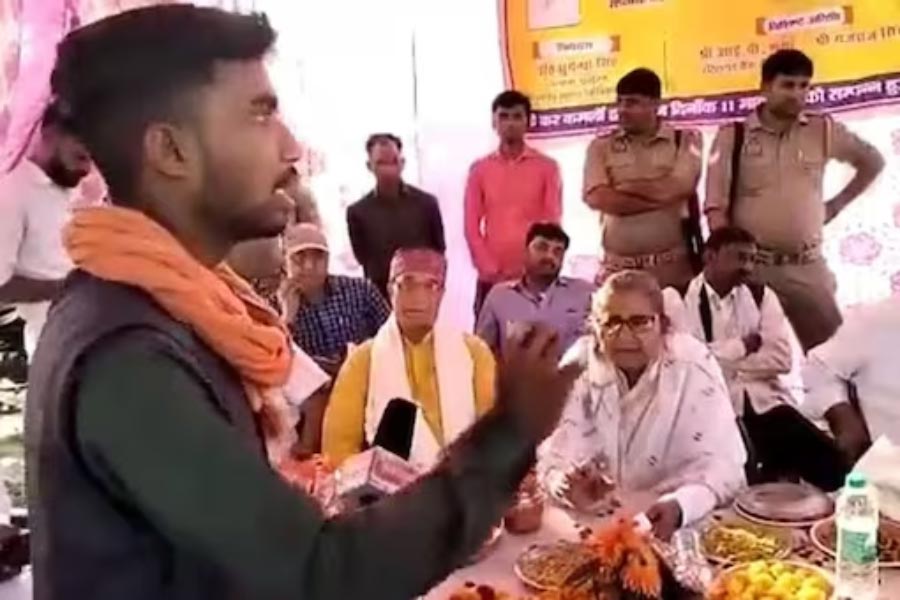 YouTuber confronts UP minister with questions booked for disturbing peace 