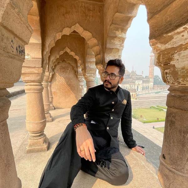 A photograph of Actor Hiran Chatterjee.