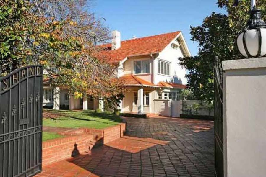 photo of Ricky Ponting's house