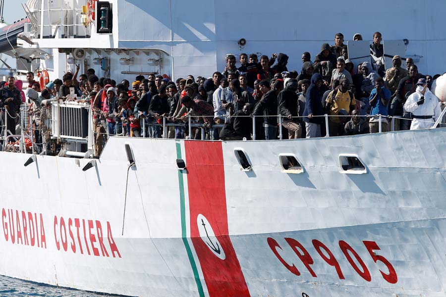 Migrant Arrivals by Sea in Italy.