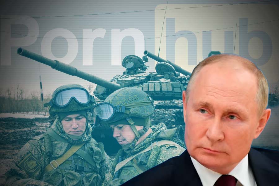 Report says, Vladimir Putin’s elite army using Pornhub to recruit soldiers for war