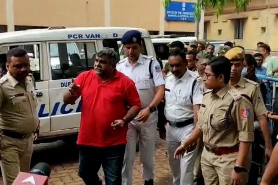 Arrested BJP Leader Jitendra Tiwari