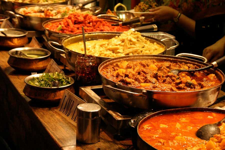 Image of indian dishes 