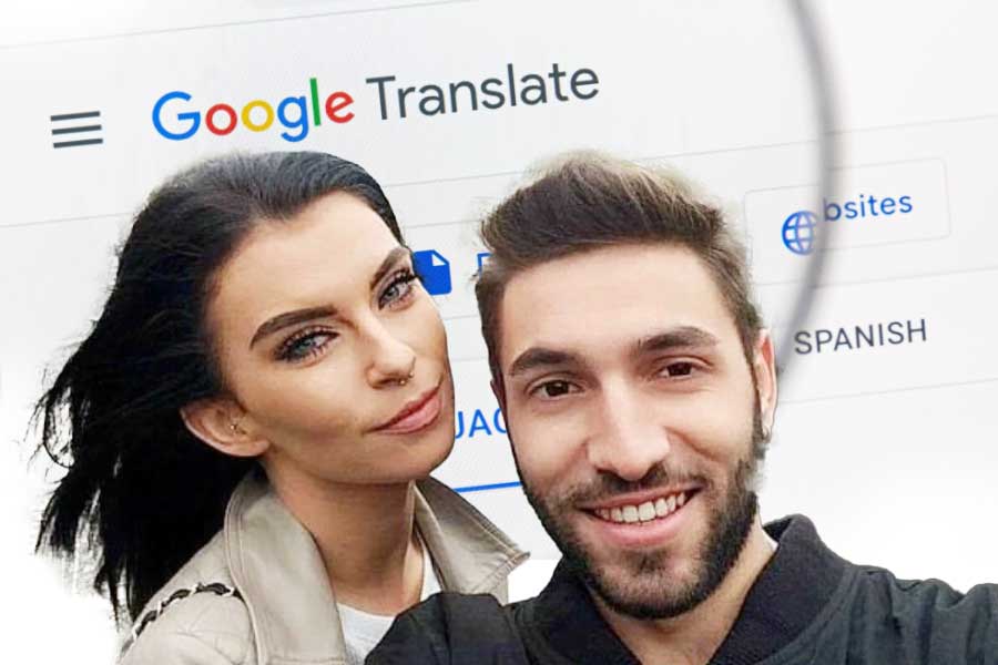 A British and an Italian fell in love without knowing each other’s languages, used google translator