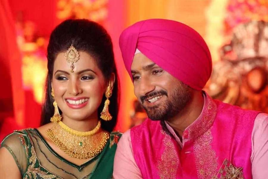 Geeta Basra and Harbhajan Singh