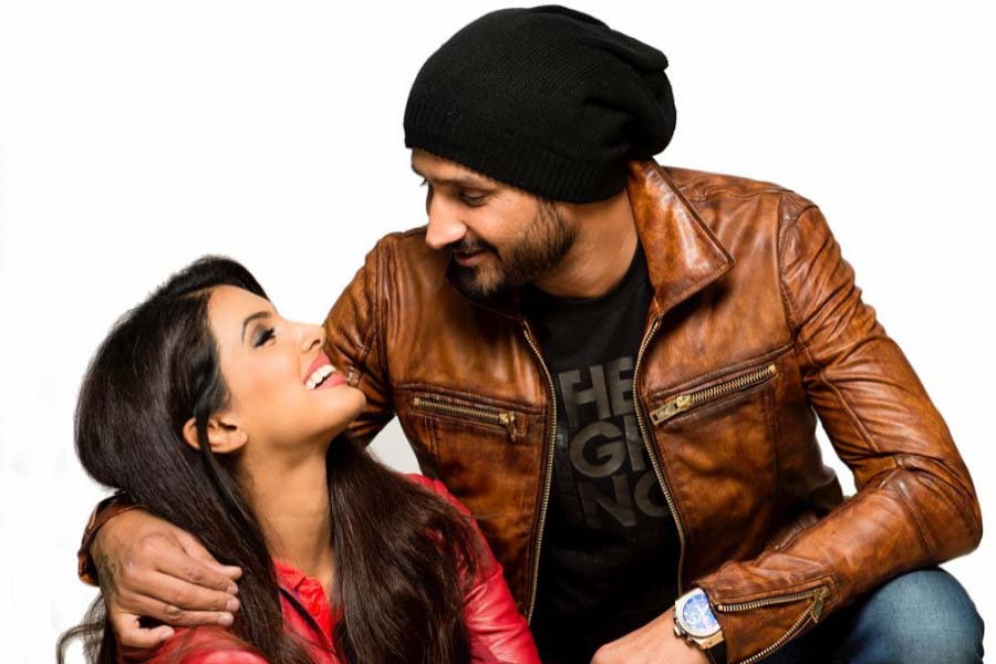 Geeta Basra and Harbhajan Singh