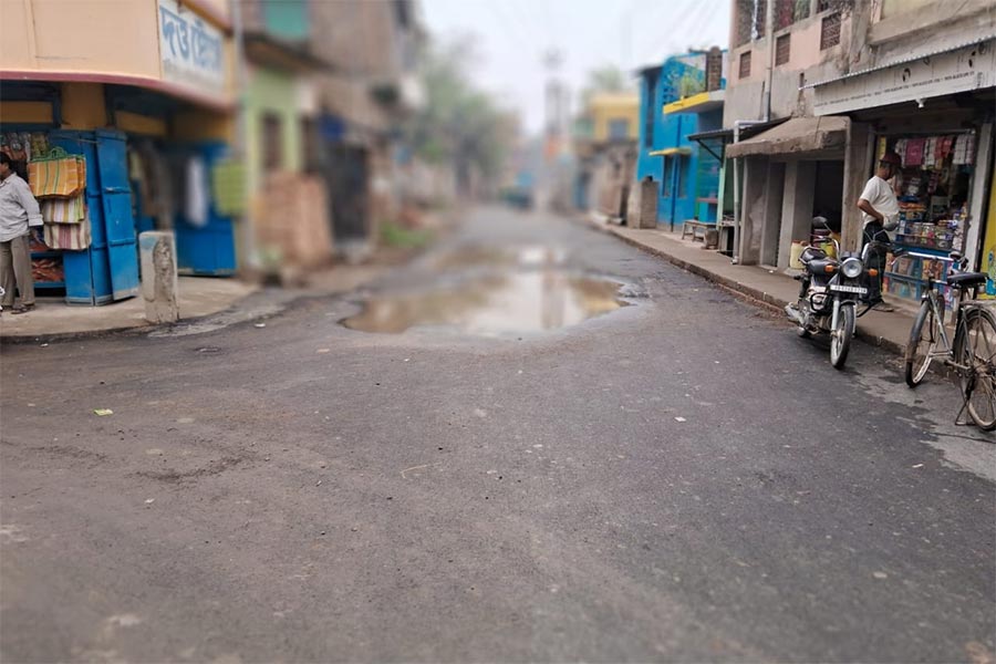 Picture of poor road