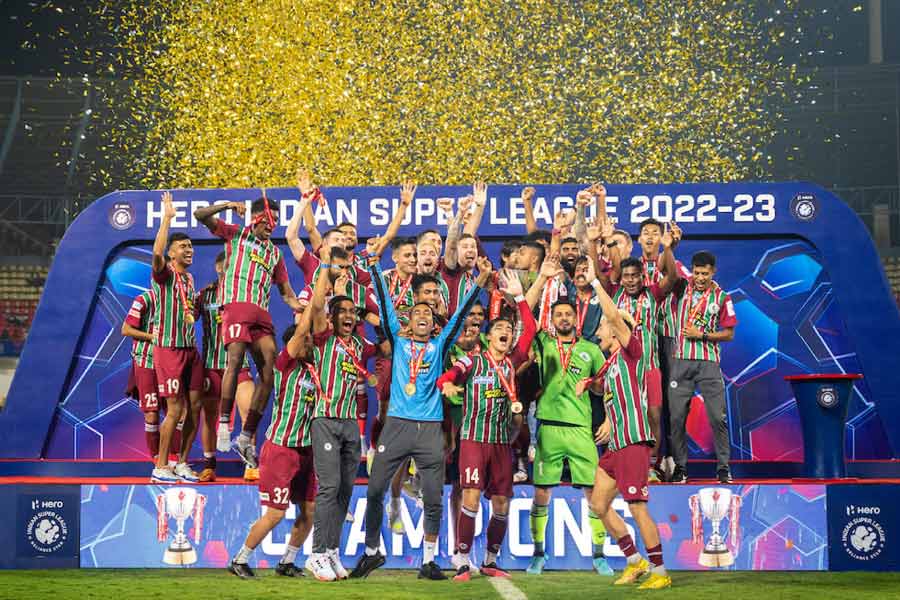 ATK Mohun Bagan won the ISL 2022-23 trophy