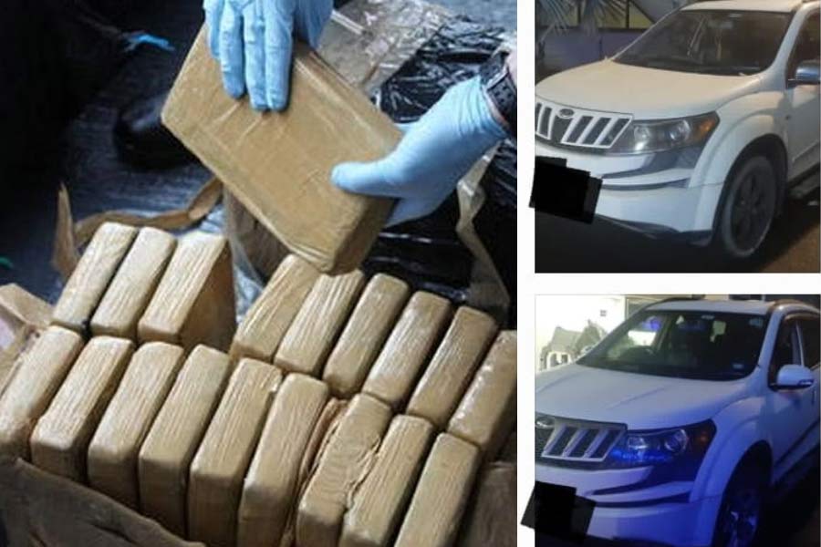 WB police STF seized huge quantity of drug from Salt lake area.