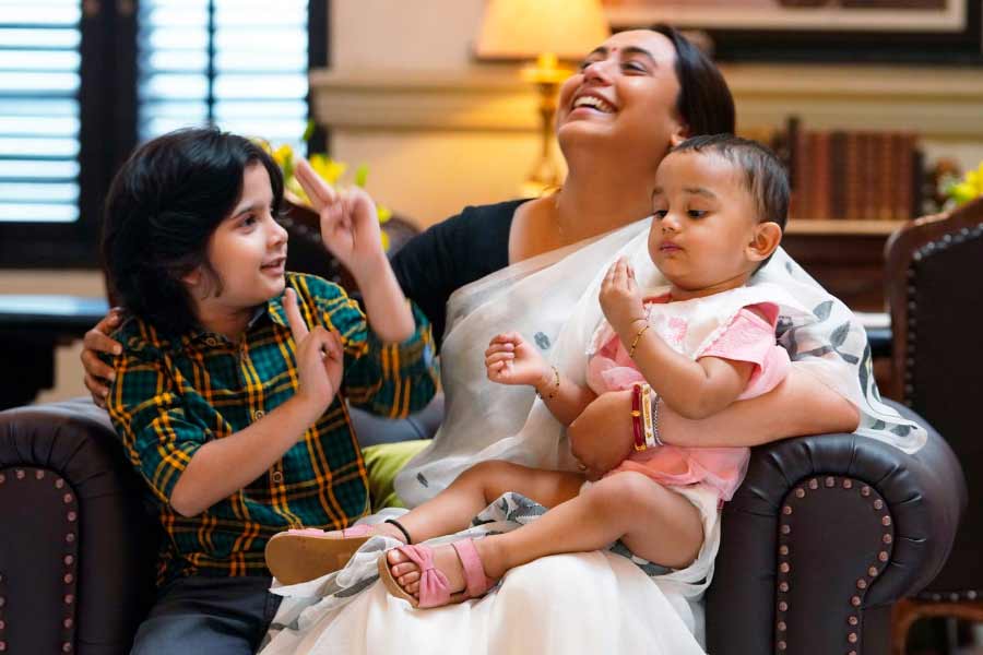 a scene from the film Mrs Chatterjee Vs Norway