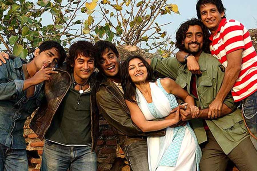 Rang De Basanti movie scene