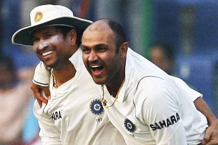 image of Sachin Tendulkar, Virender Sehwag