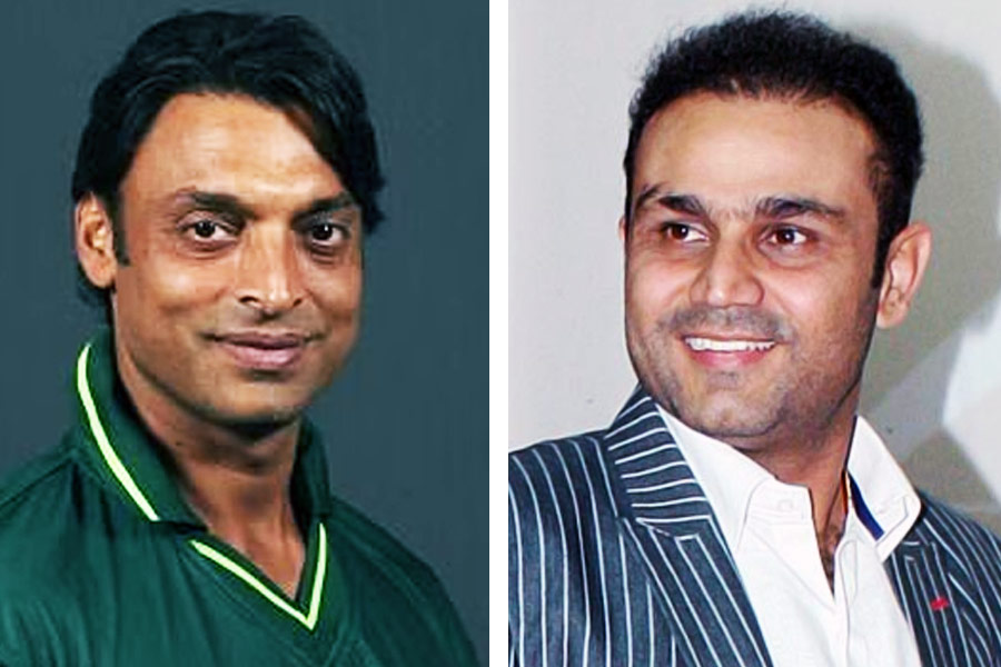 image of Shoaib Akhtar,Virender Sehwag