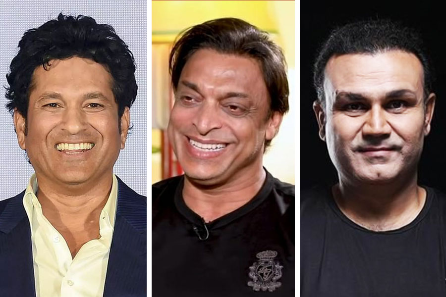 image of Sachin Tendulkar, Shoaib Akhtar,Virender Sehwag