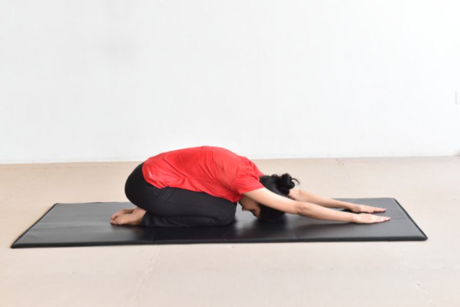 image of Sasangasana