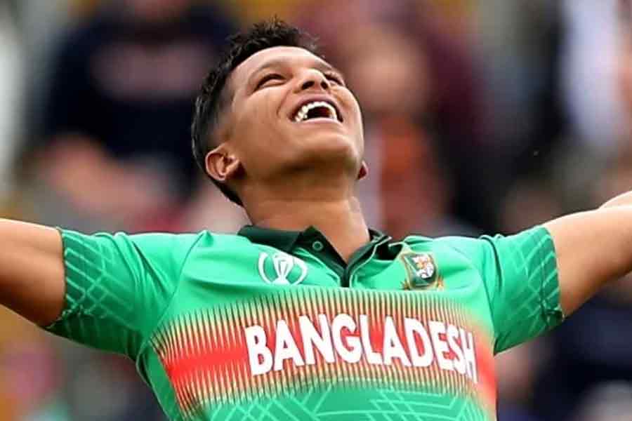 Bangladesh all rounder Mohammad Saifuddin