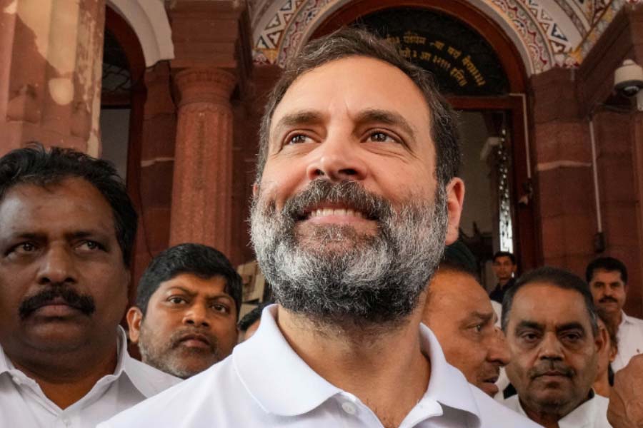 Rahul Gandhi in Court today to challenge conviction in defamation case and session court granted bail to him