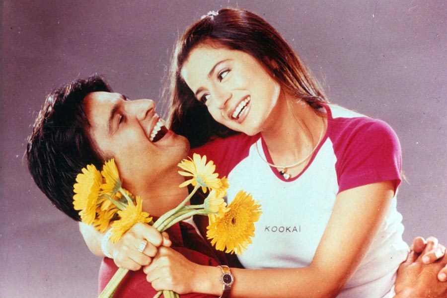 Amisha Patel and Jimmy Shergil