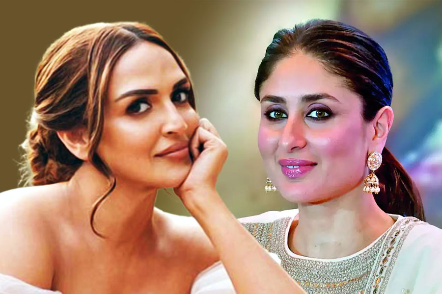 photo of Kareena Kapoor Khan and Esha Deol.