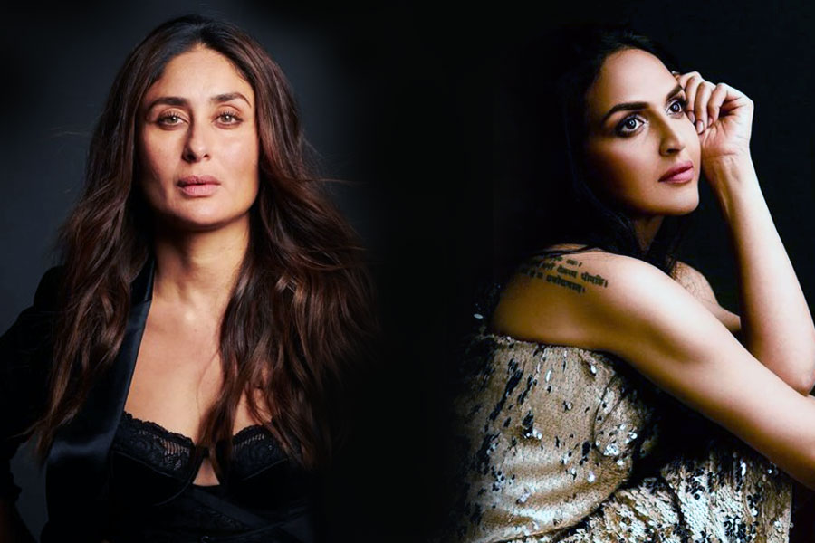 photo of Kareena Kapoor Khan and Esha Deol.
