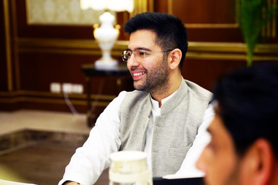 AAP leader Raghav Chadha is a Chartered Accountant who studied in London and is rumored boyfriend of Bollywood actress Parineeti Chopra.