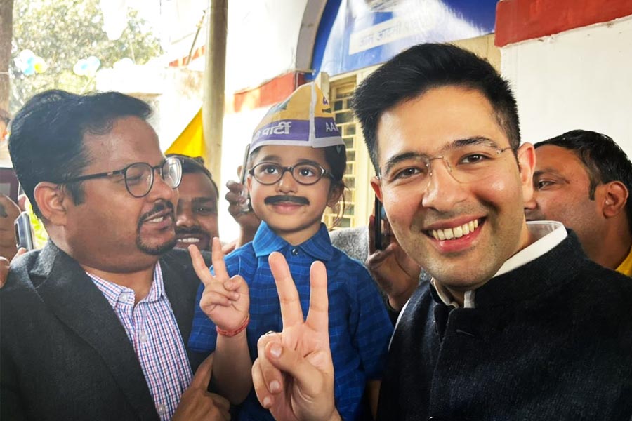 AAP leader Raghav Chadha is a Chartered Accountant who studied in London and is rumored boyfriend of Bollywood actress Parineeti Chopra.