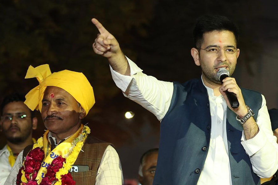 AAP leader Raghav Chadha is a Chartered Accountant who studied in London and is rumored boyfriend of Bollywood actress Parineeti Chopra.