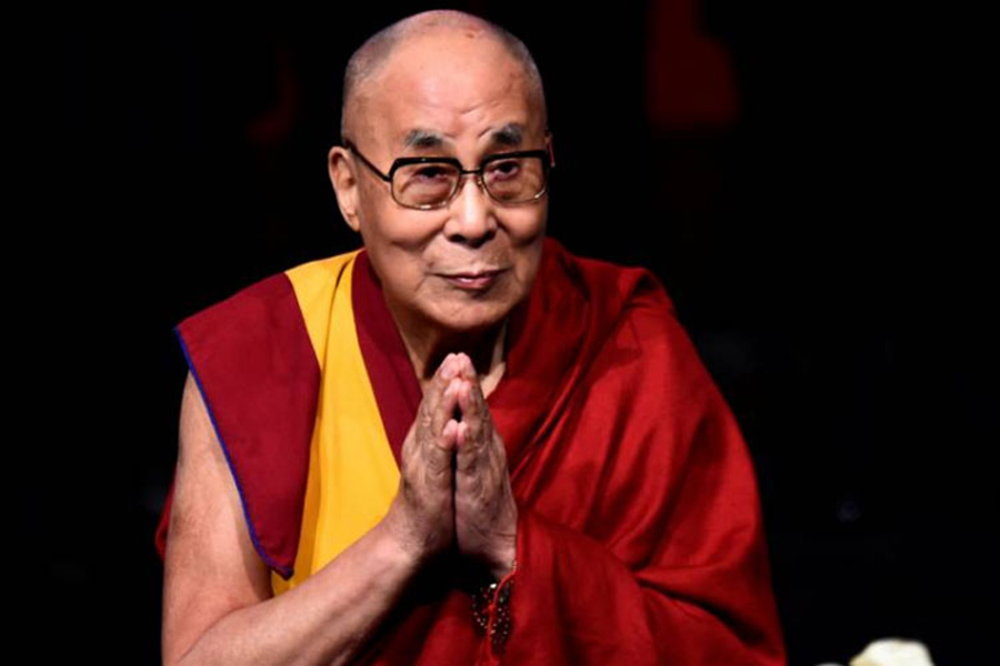 A Photograph of Dalai Lama