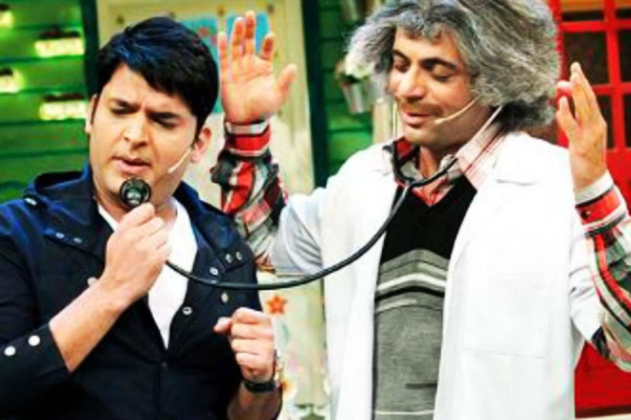 Sunil Grover and Kapil Sharma