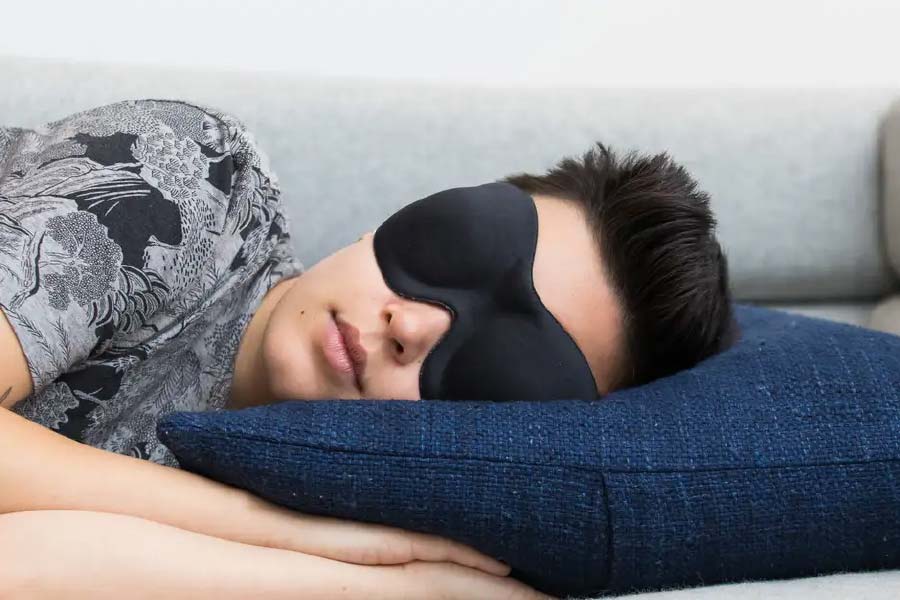 Symbolic image of sleeping masks 