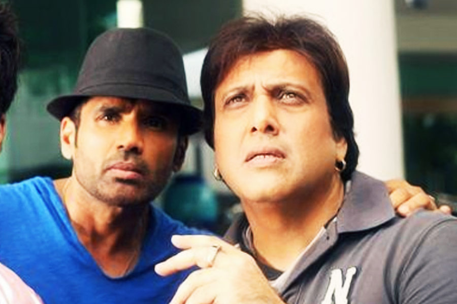 Govinda and Sunil Shetty
