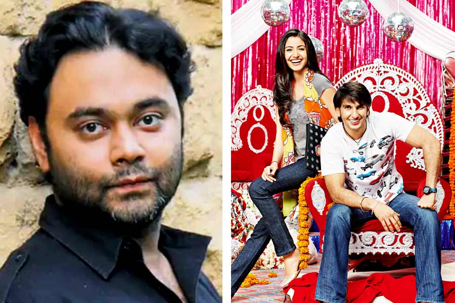 Manish Sharma and Band Baja Baraat movie poster