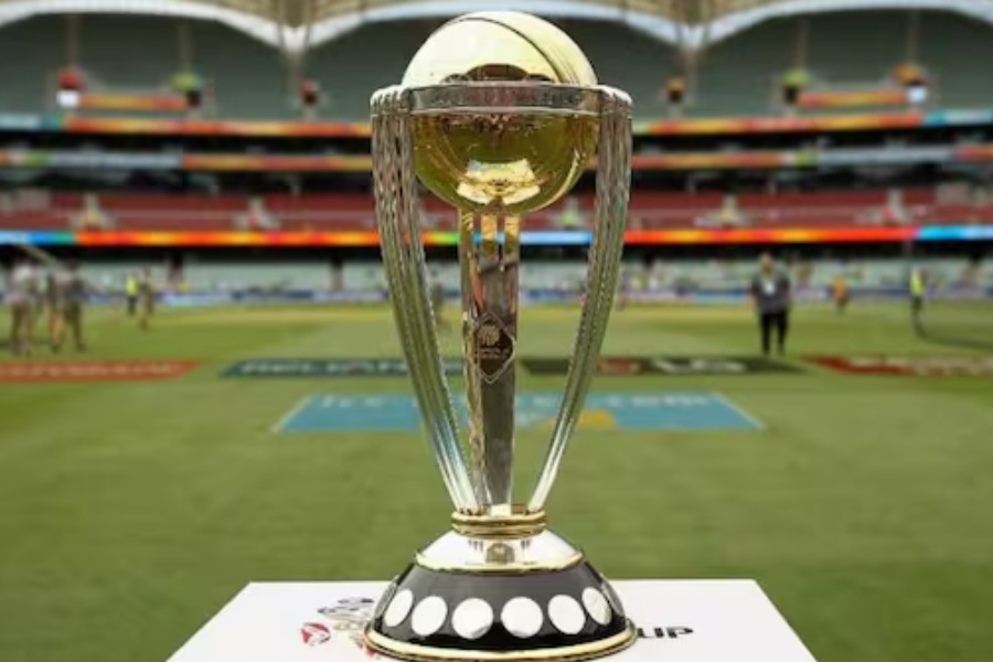picture of ODI world cup trophy