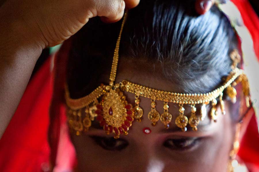 representational image of child marriage 