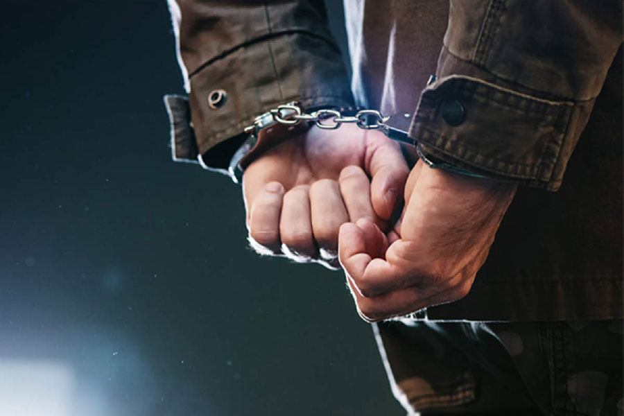 representative photo of arrest